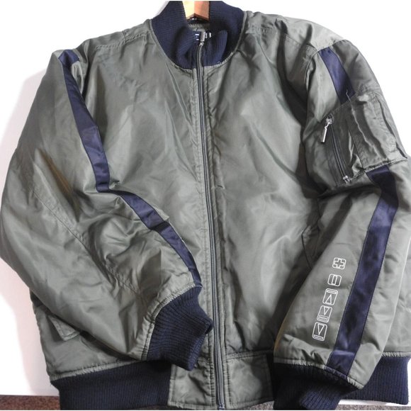 Kenpo Army Green heavy bomber jacket XL - Picture 3 of 9